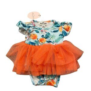 Marie Nicole Clothing Baby Girl's Romper Tutu - Size 3-6 months - New!